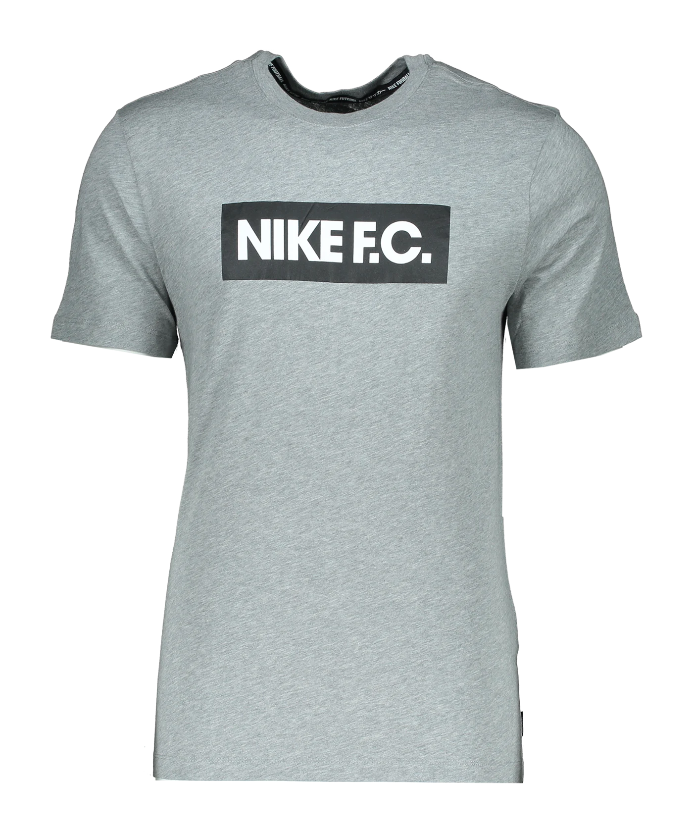 Nike F.C. Essential T-Shirt Grau Schwarz F063