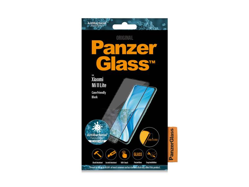 Panzerglass Displayschutz Case Friendly AB Mi 11 Lite Display-Schutzfolie für das Xiaomi Mi 11 Lite