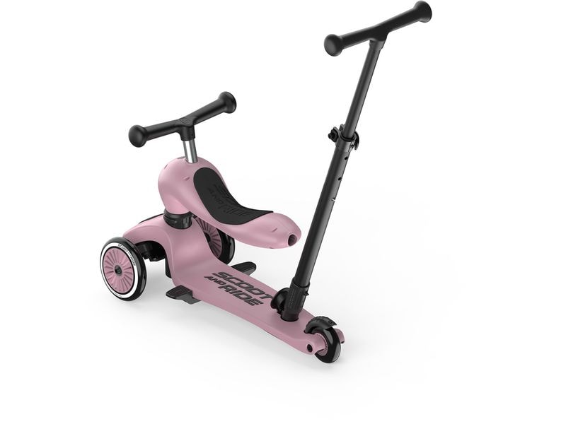 Scoot and Ride Kinder-Laufrad Push and Go Wildberry Dreirad für Kinder