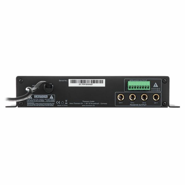 the t.racks DSP 4x4 Mini Amp