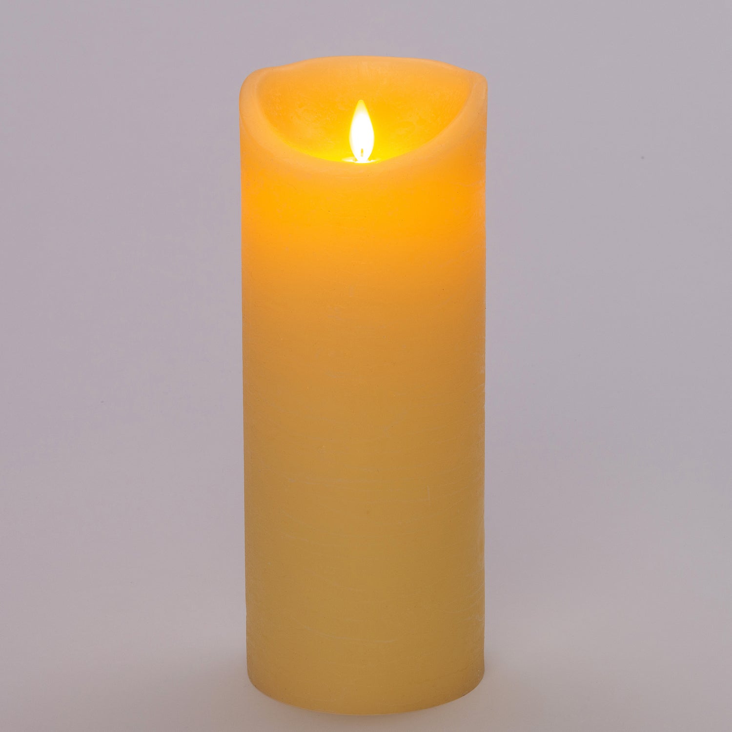 Anna's Collection LED stompkaars Rustiek goud met timer D 10 H 25 cm