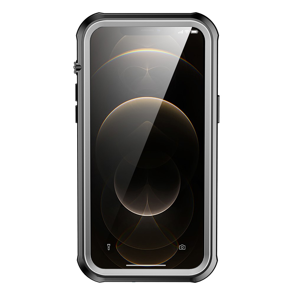 iPhone 13 / iPhone 13 Pro Wasserfeste Outdoor Schutz Hülle (IP68) - Schwarz