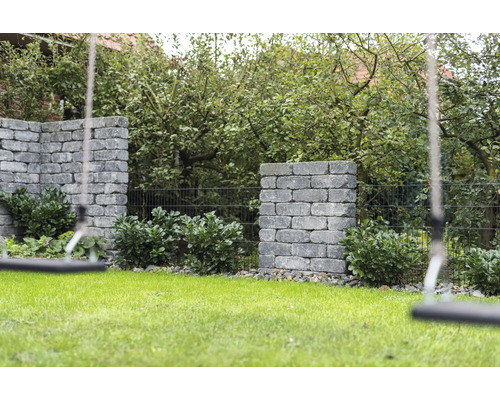 iBrixx Ambiente Grande basalt muursteen 28 x 21 x 14 cm