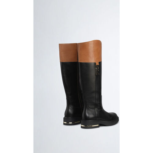 Liu Jo - Botas altas de piel Negro