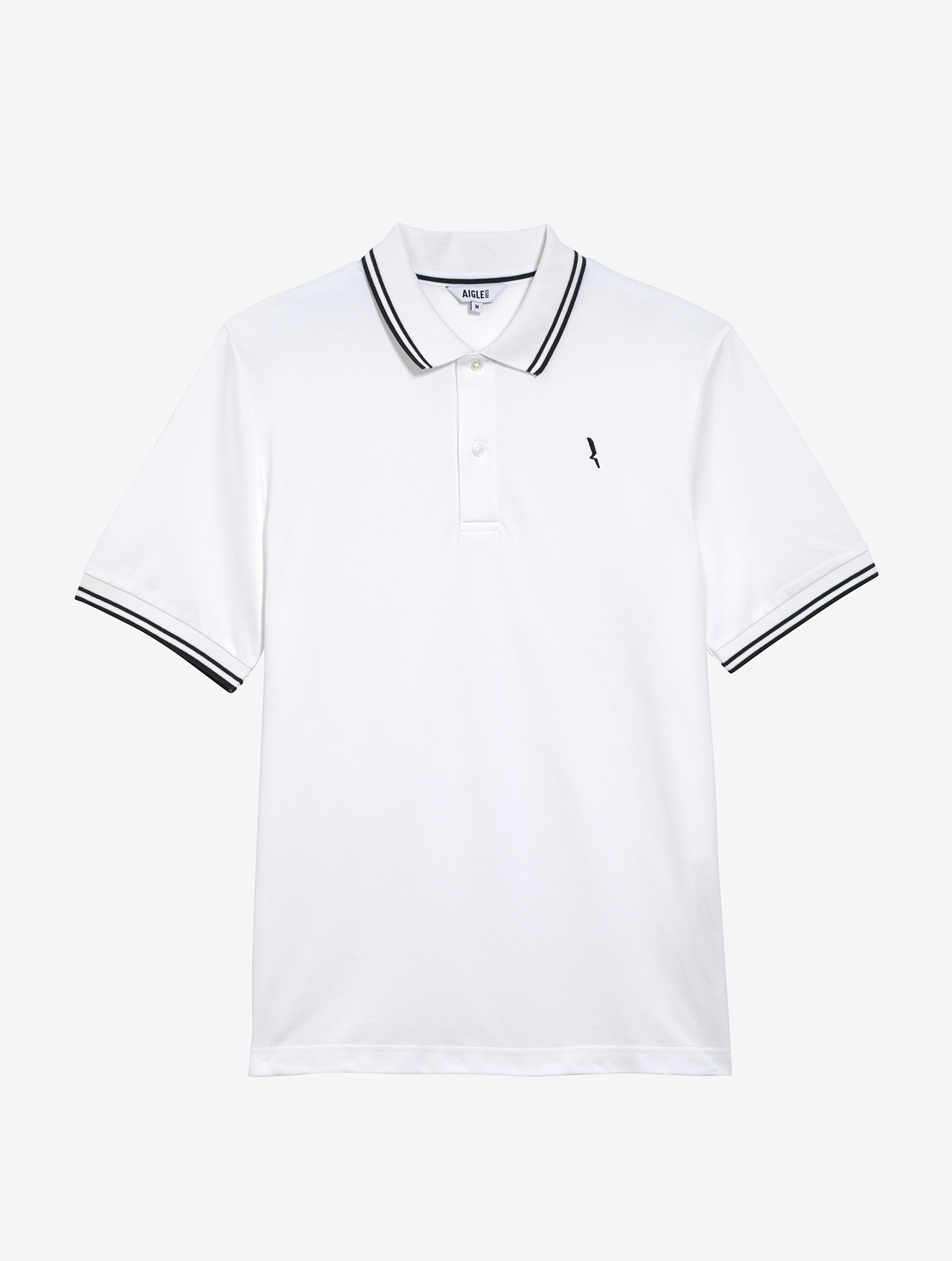 Polo manche courte BLANC AIGLE