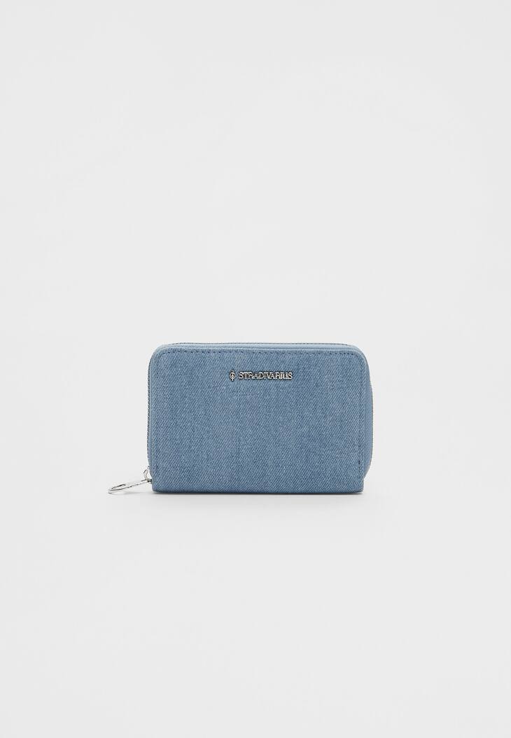 Bolsa retangular de brim