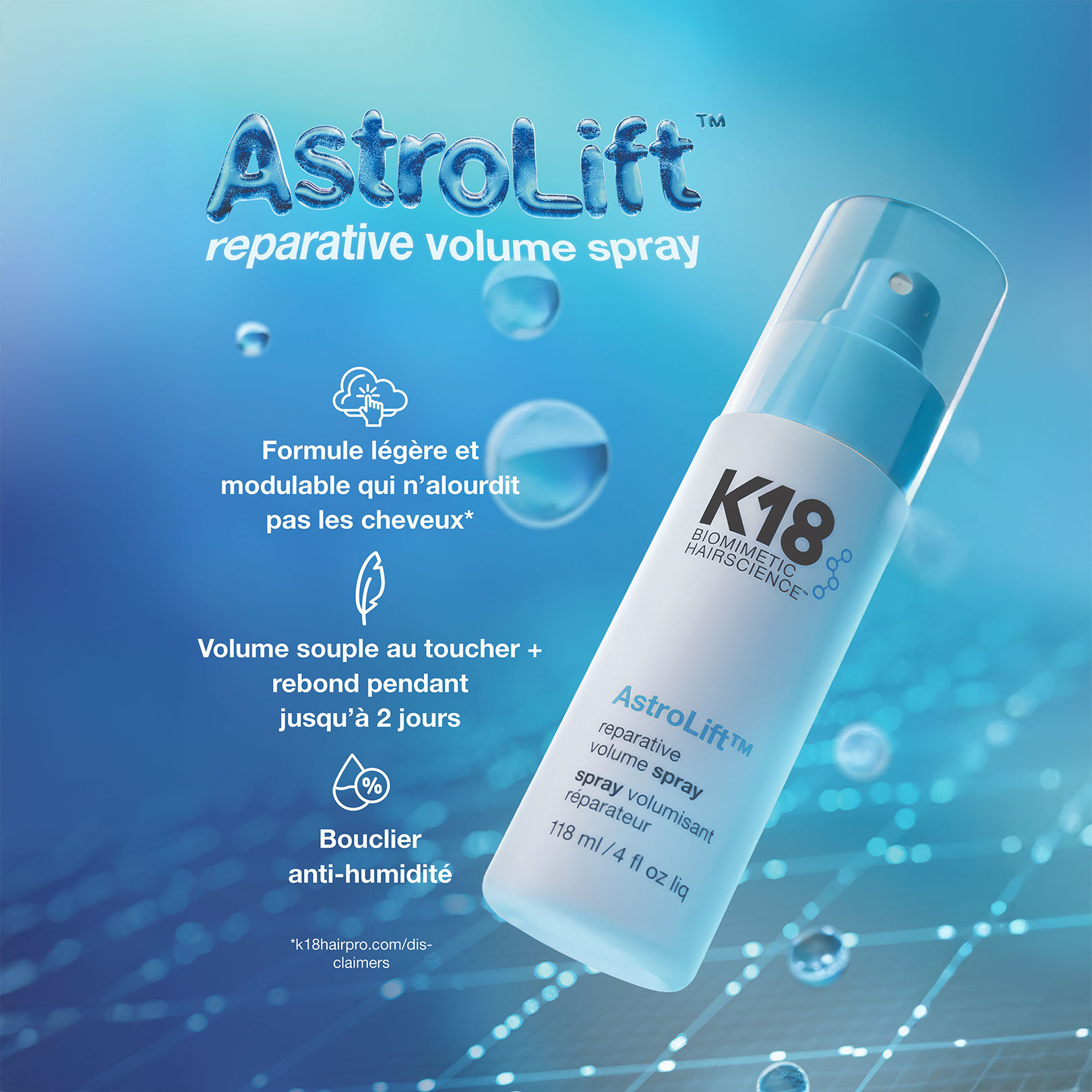 Spray volumisant réparateur AstroLift