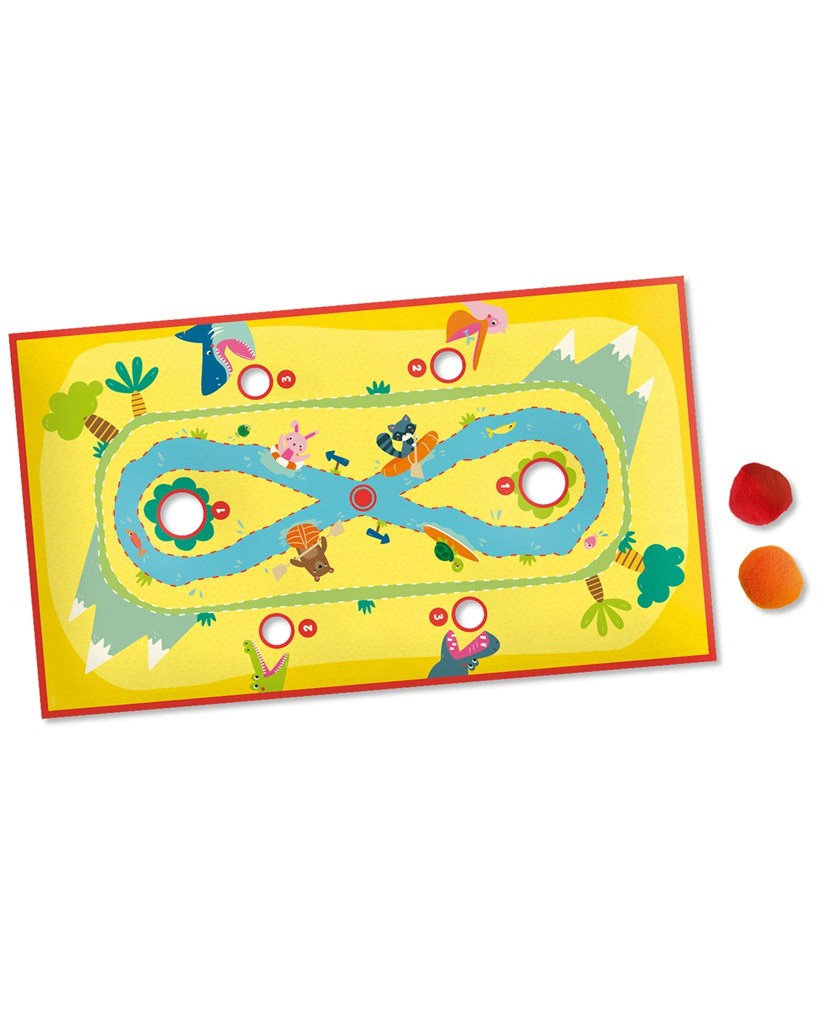 Geschicklichkeitsspiel HOLE TARP 3-teilig