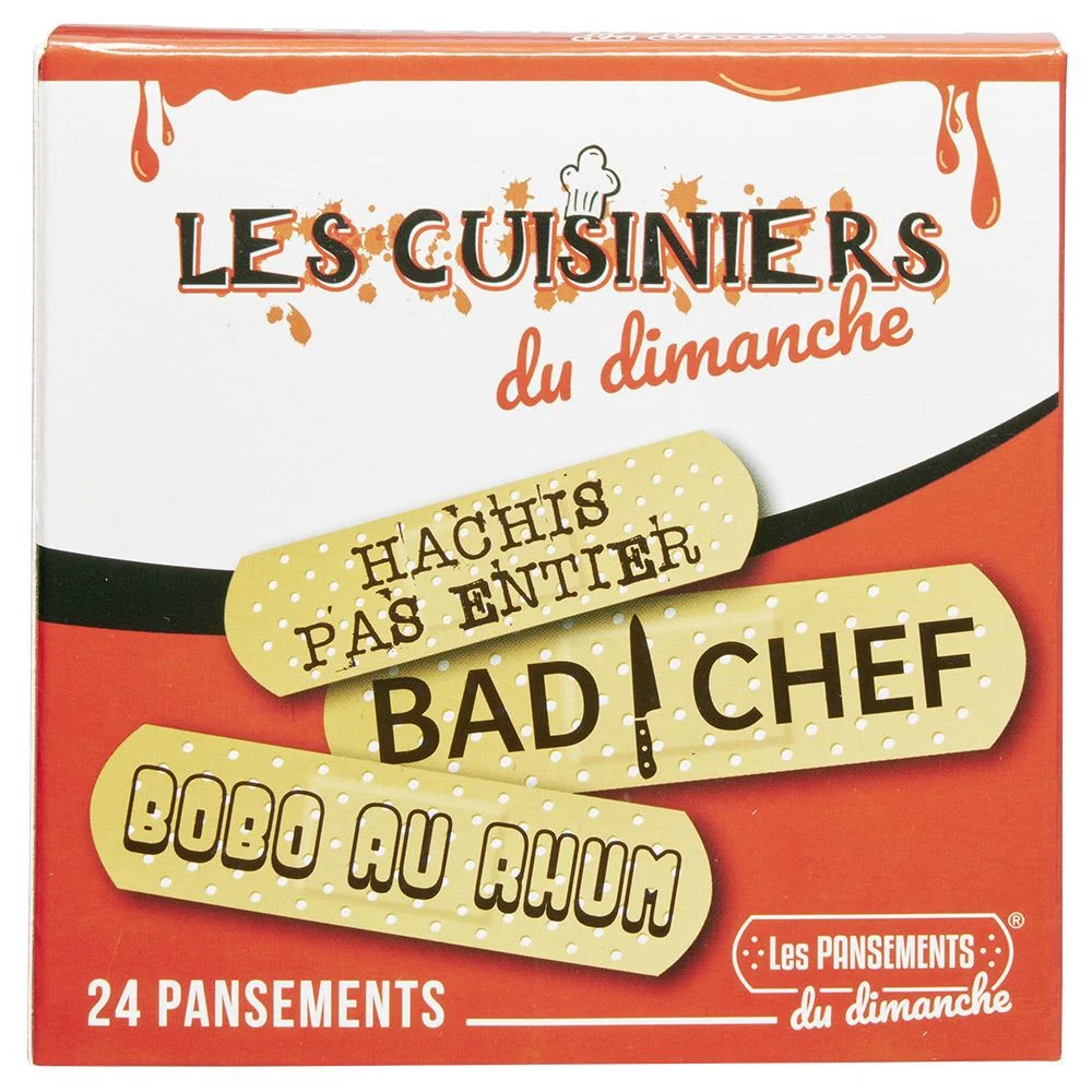 Pansement humoristique Cuisinier x24