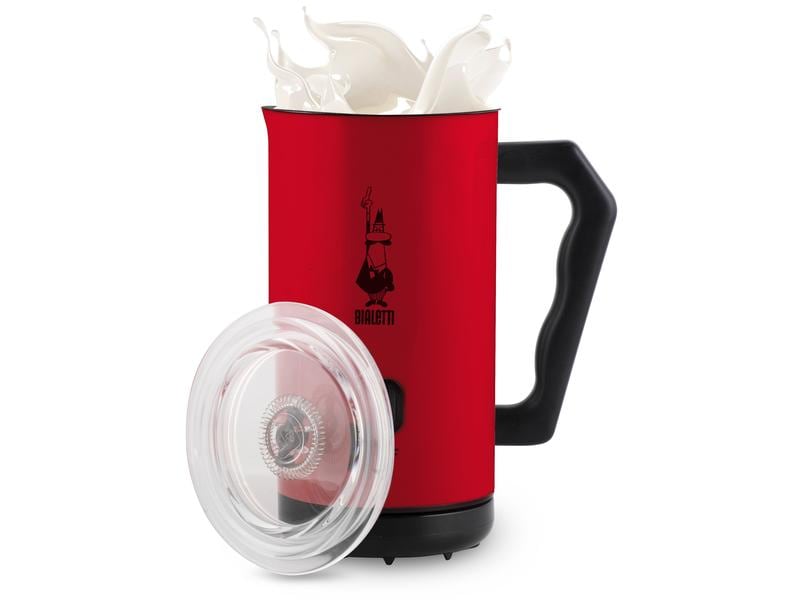 Bialetti Milchschäumer MK02 Rot Milchaufschäumer