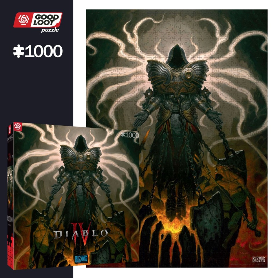 Good Loot - Gaming Puzzle: Diablo IV Inarius Puzzles - 1000