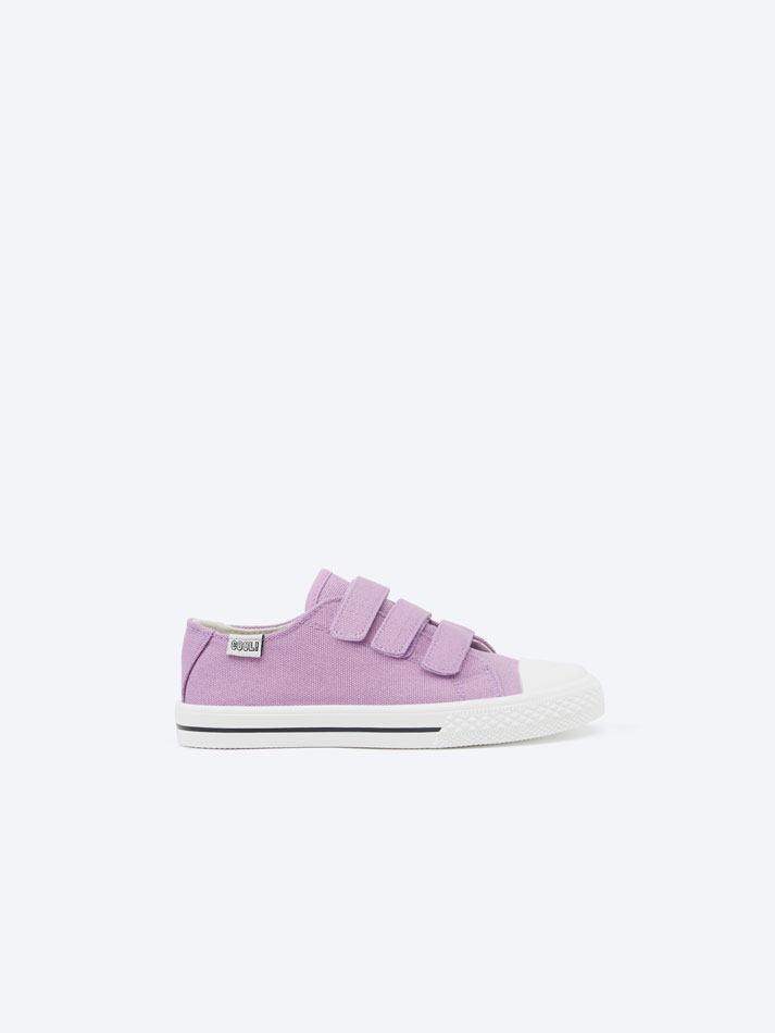 Tênis com biqueira de malha - Roxo