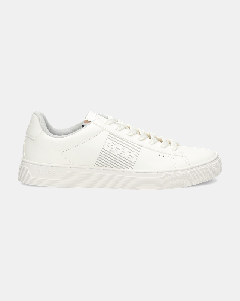 BOSS Rhys Tenn Lage sneakers  - wit