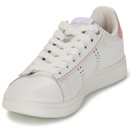 Pepe jeans - PLAYER NIGHT G - Blanc / Rose