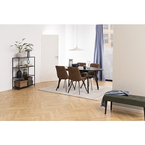 Waylor spisebordsstol - brun