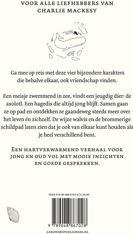 Het meisje, de walvis, de schildpad en de axolotl