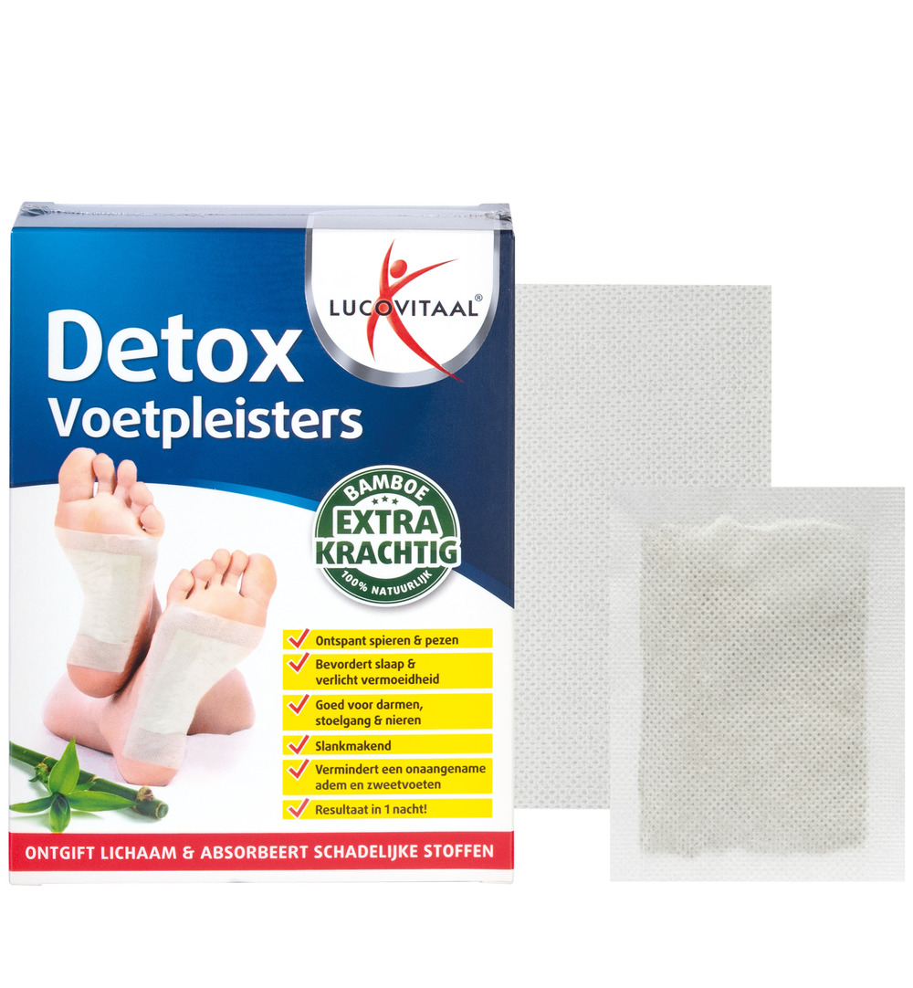 Lucovitaal Detox Voetpleisters (10 stuks)
