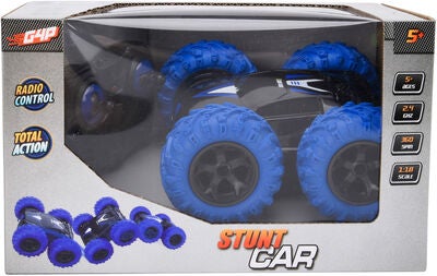 G4P Stunt Car V2 Radiostyrt Bil, Svart/Blå