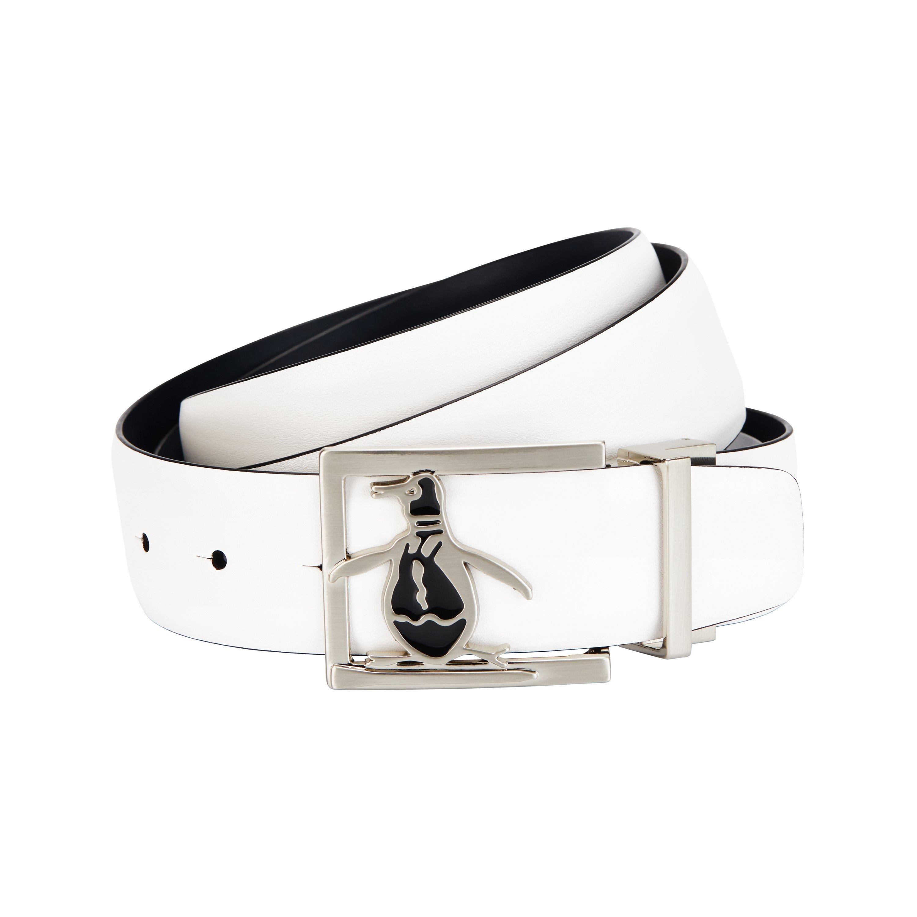 Original Penguin Golf Original Penguin Reversible Leather Belt Mens