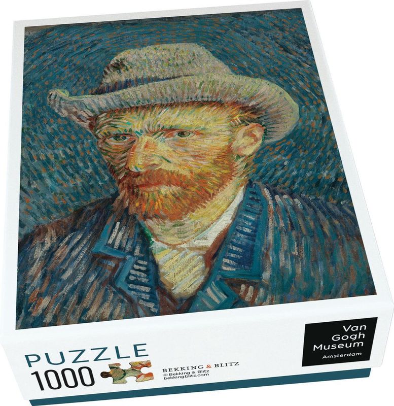 Puzzel (1.000 stukjes): Self-Portrait, Vincent van Gogh, Van Gogh Museum