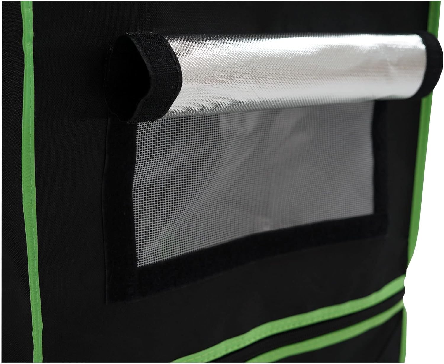 Zelsius Growzelt MyHomeGrow 2-in-1 Grow Tent | Indoor Growroom | schwarz grün | Growroom Growschrank Darkroom Pflanzenzelt Gewächshaus Zuchtzelt (160 x 120 x 205 cm)