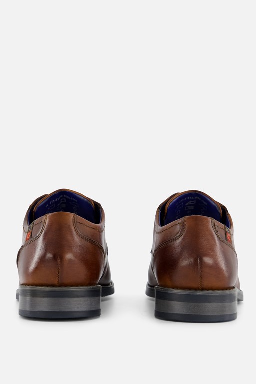 Bugatti Malco Veterschoenen cognac Leer