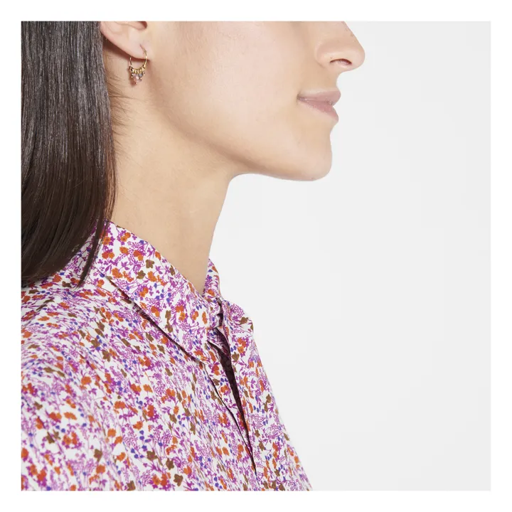 5 Octobre Boucles d'Oreilles Iva | Rose