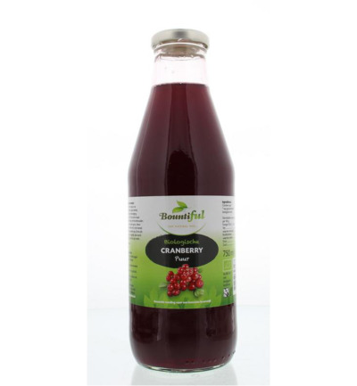 Bountiful Cranberrysap bio (750 ml)