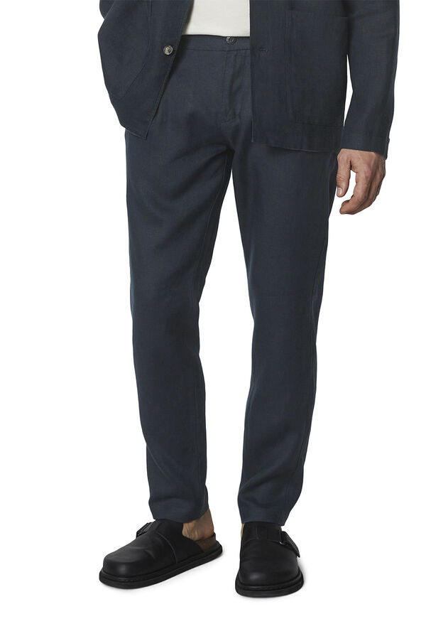 Marc O’Polo Osby Jogger Pleats Dark navy