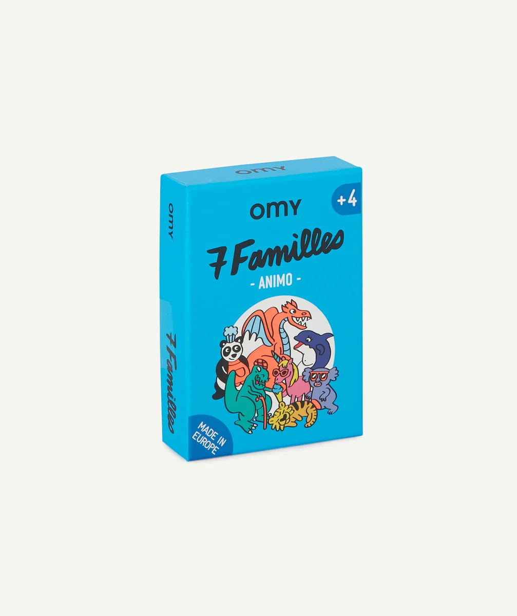 OMYLE JEU DE CARTES 7 FAMILLES