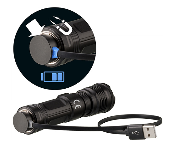 NATIONAL GEOGRAPHIC ILUMINOS 1000 LED-Zoom-Taschenlampe, 1.000 lm