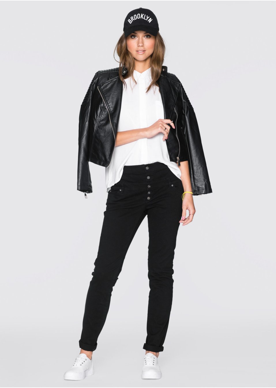 Pantalon taille haute