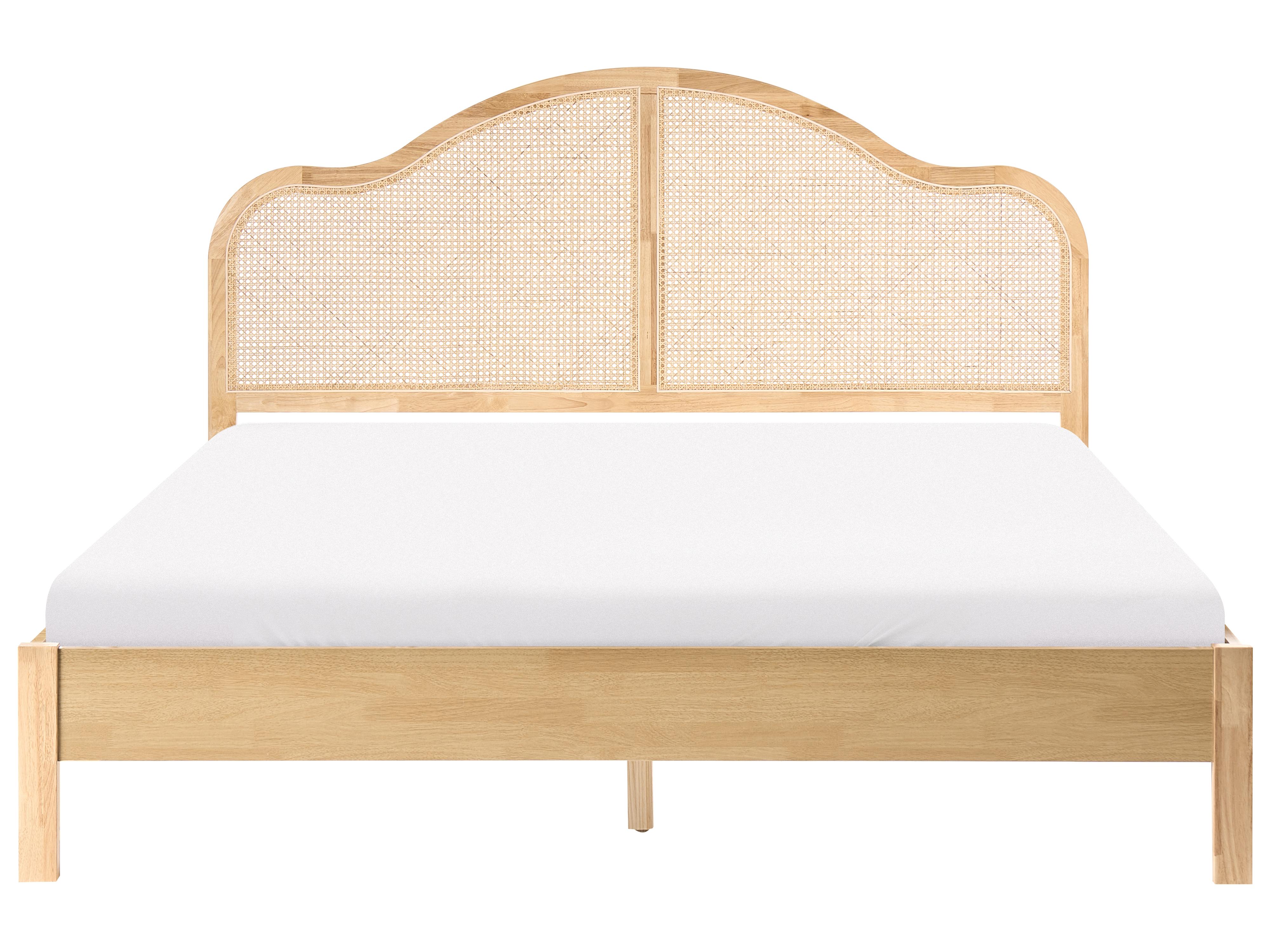 Bed HOUNOUX 180 x 200 cm Lichtbruin