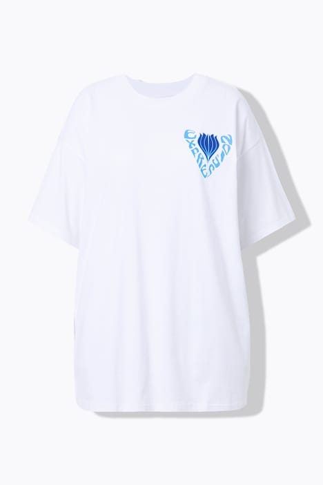 T-Shirt, Oversized, Rückenprint
