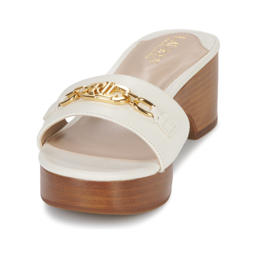 Lauren Ralph Lauren - ROXANNE-SANDALS-FLAT SANDAL Blanco