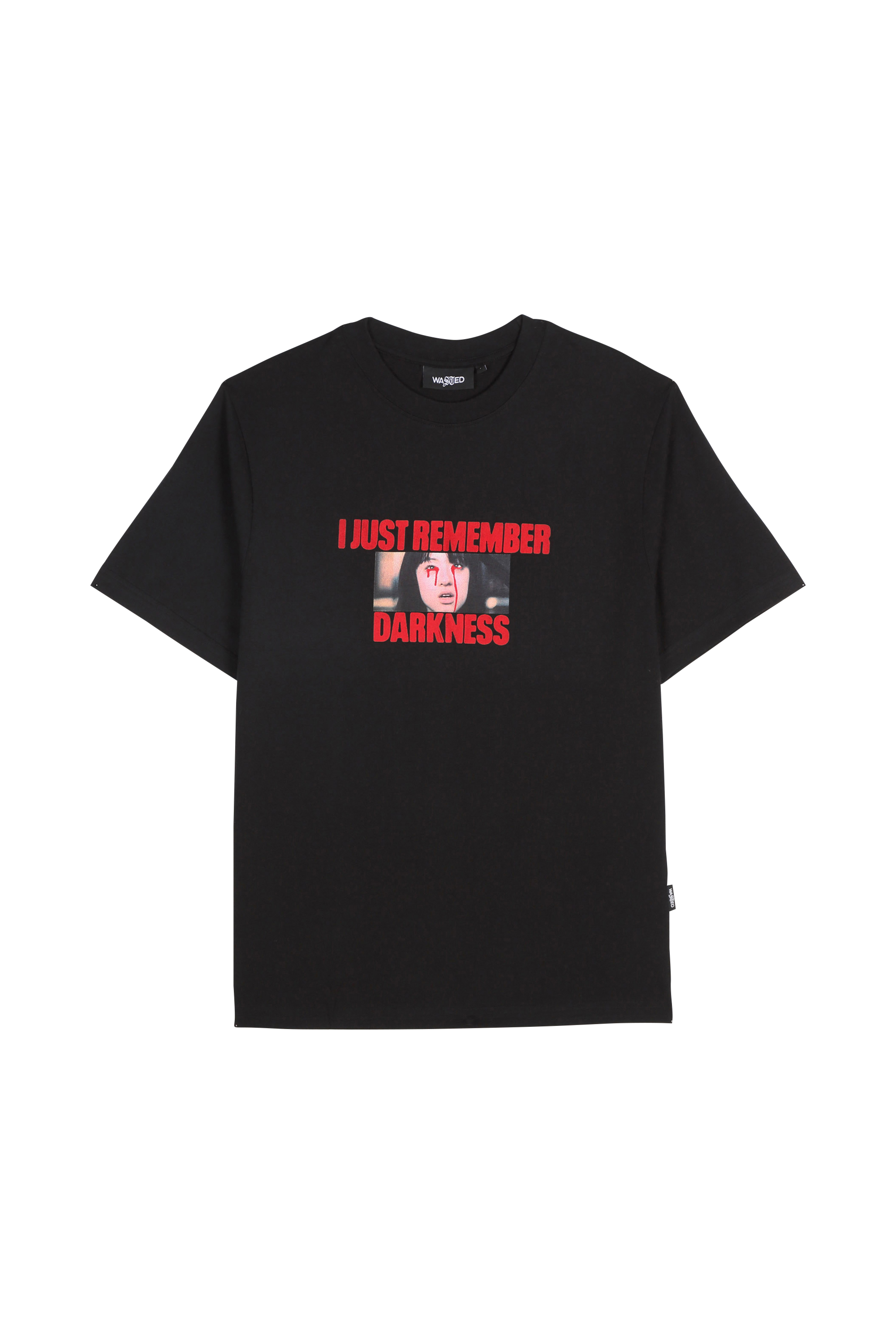 WASTED T-SHIRT REMEMBER Noir