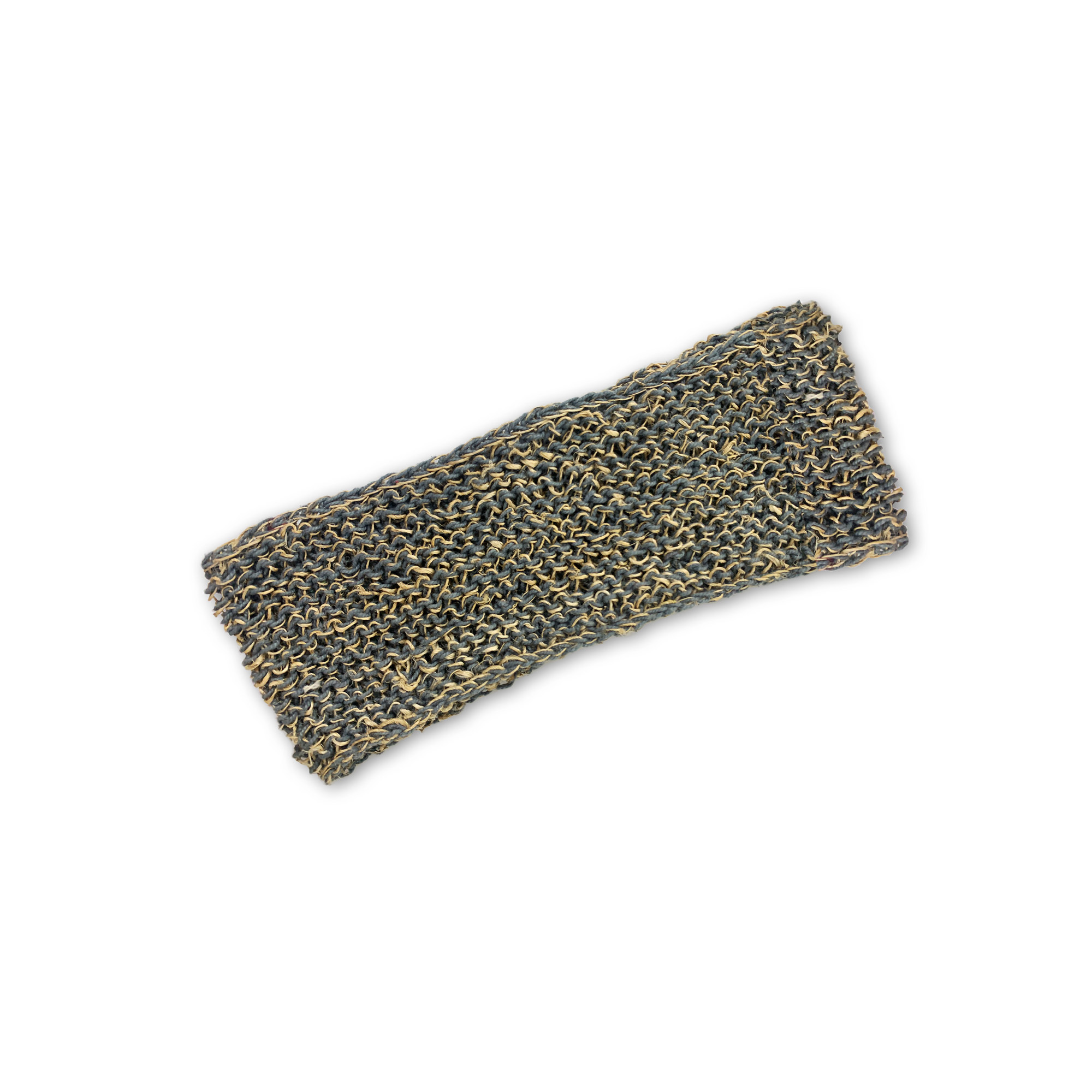 Stirnband aus Hanf und Baumwolle, blau-natur, L 42 cm, H 9 cm günstig bestellen