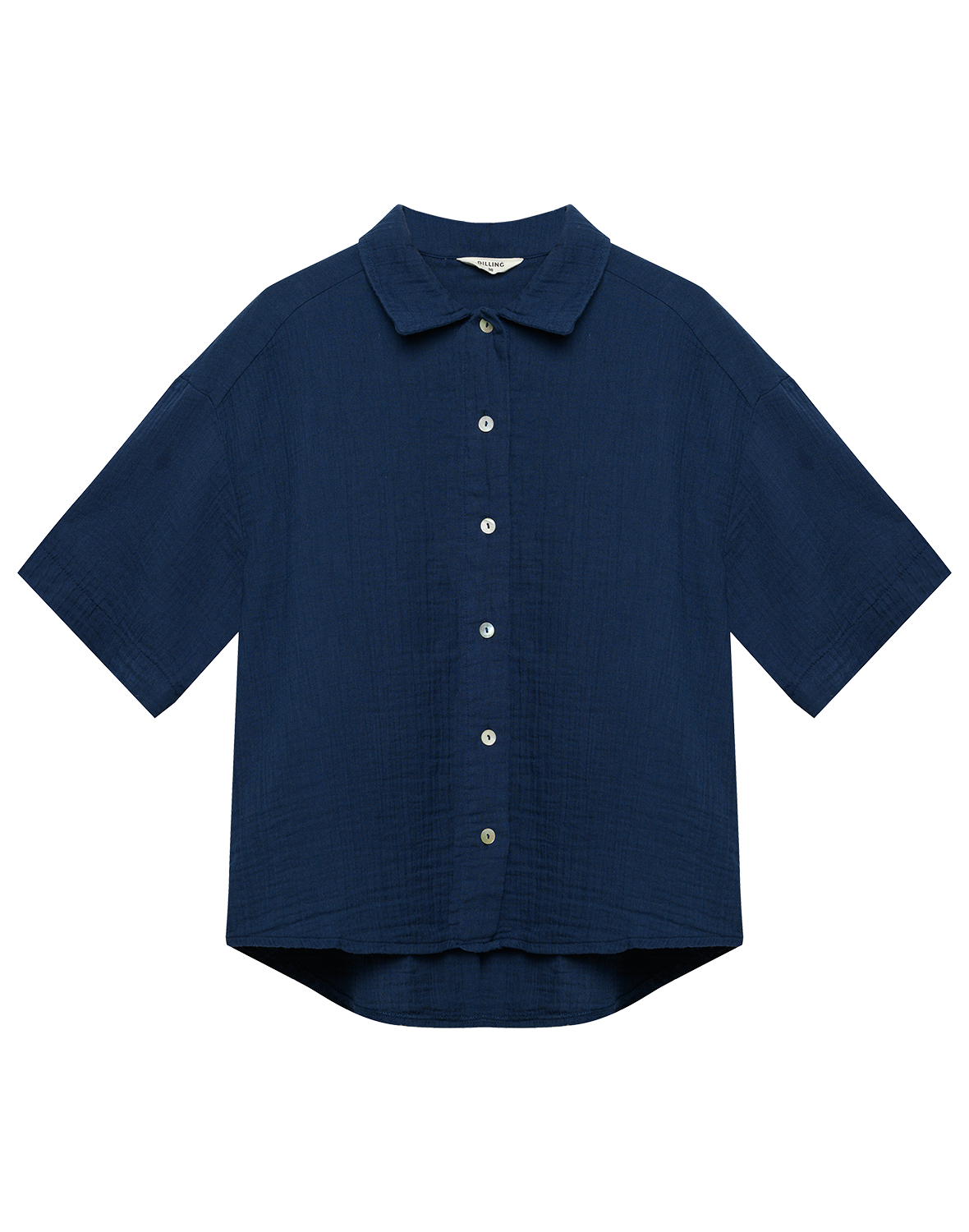 Blouse van mousseline-katoen voor dames