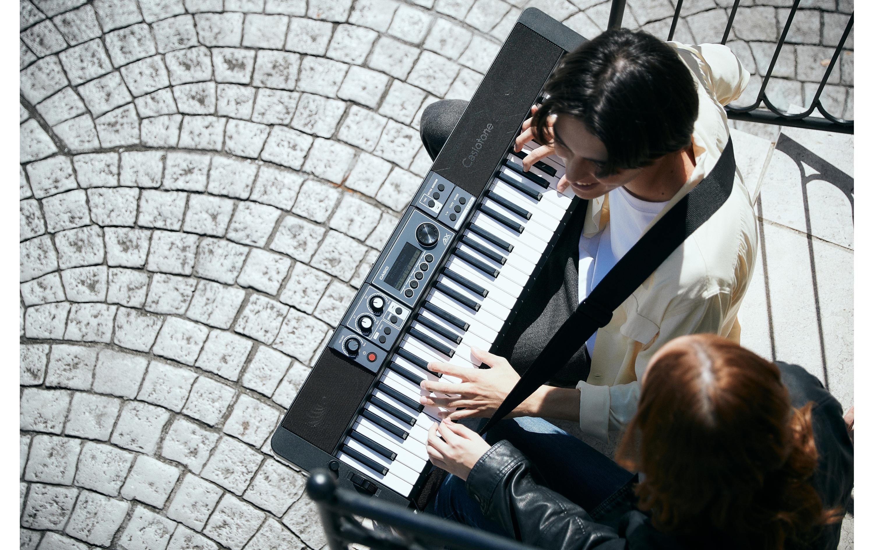Keyboard CT-S500<br>Keyboard mit 61 Tasten und Sampling-Funktion