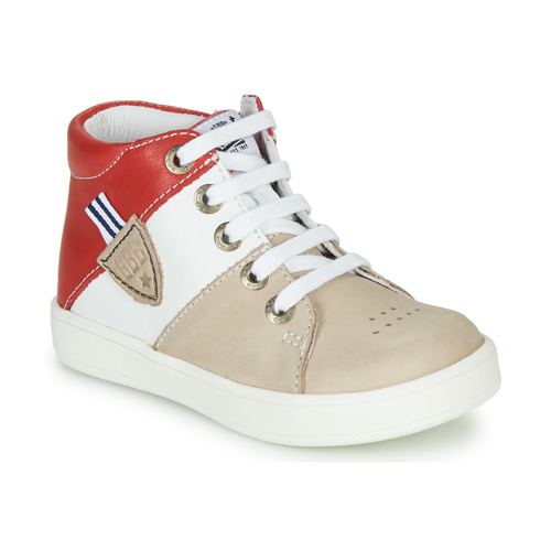 GBB - AMOS - Beige / Blanc / Rouge