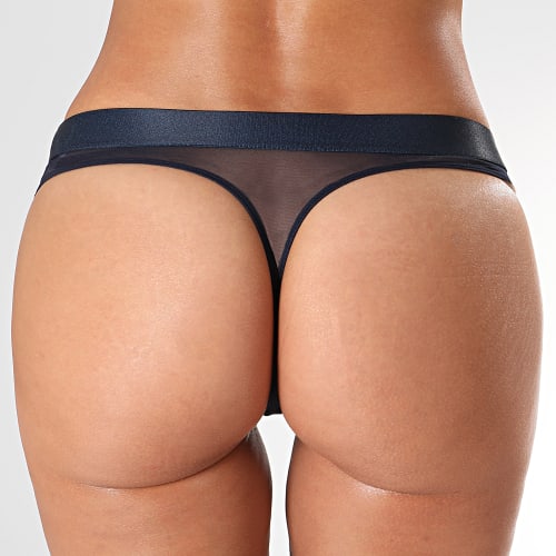 String Femme 0064 Bleu Marine