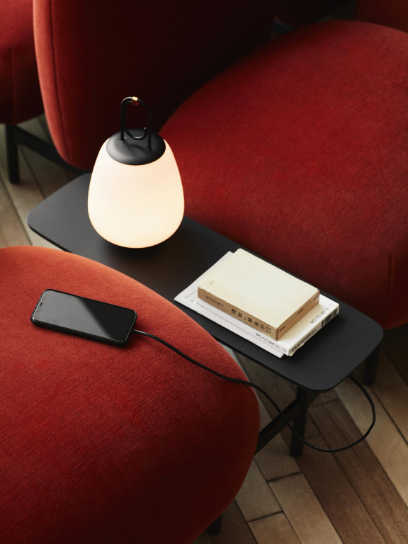 &tradition Lucca SC51 tafellamp LED oplaadbaar Black