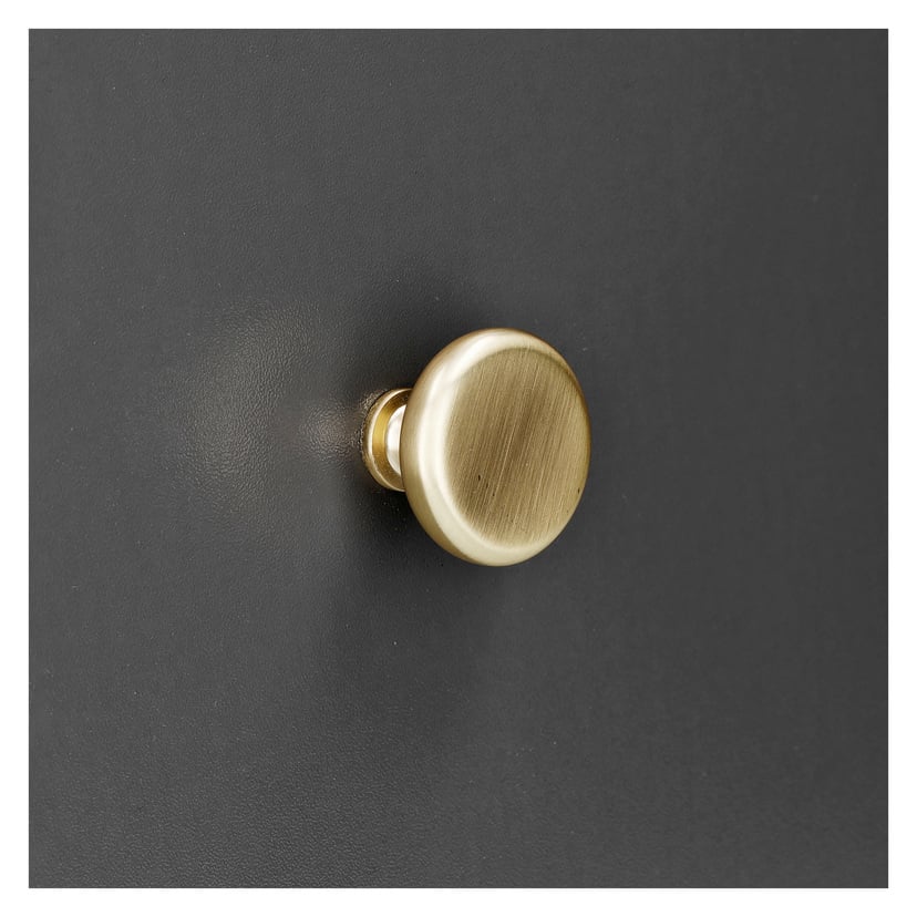Knott, gullfarge 2-pk Ø33 mm