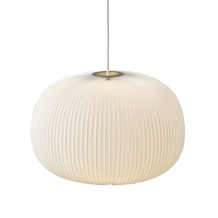 Le Klint - Lamella 1 Pendelleuchte, gold / weiss