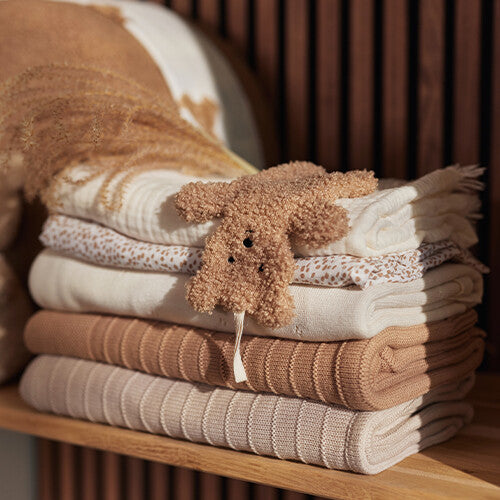 Jollein speendoek teddy bear - biscuit