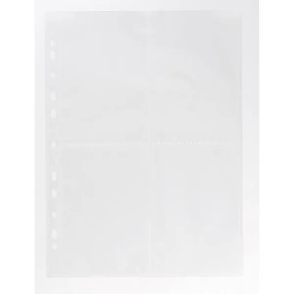 Fotolommer A4 10x15 cm Bantex 2112 PP til 8 foto (pose a 10 stk.)