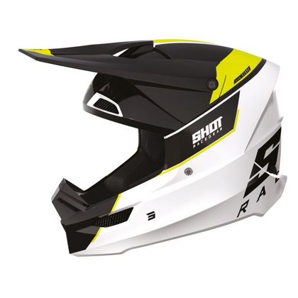 Casque cross Shot FURIOUS - SCOPE 2023 - Jaune