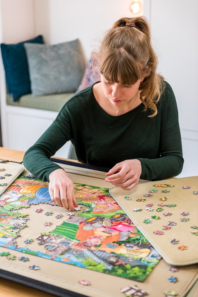 Puslespillmatte Portapuzzle Standard opp til 1500 brikker, Jumbo