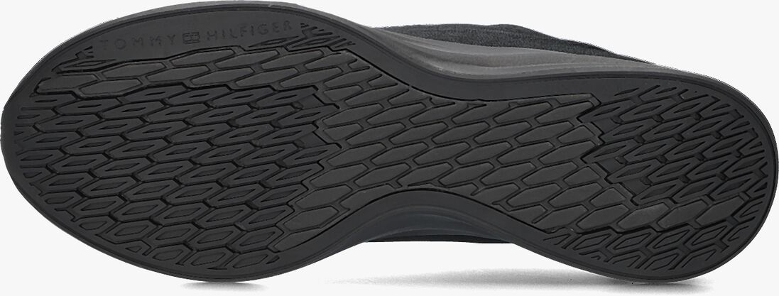 TOMMY HILFIGER zwarte tommy hilfiger lage sneakers lightweight sleek runner