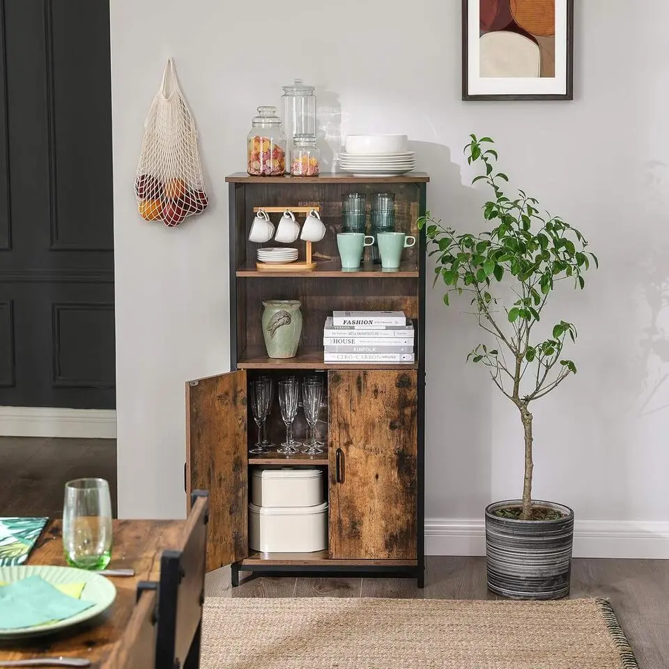 Parya Home Multifunctionele Boekenkast – Staande kast